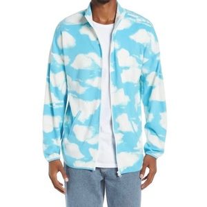 SOLD : NWT BP Unisex Blue Aquarius LG Fluffy Cloud Fleece Zip Up Jacket